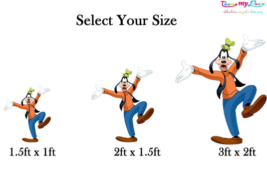 Mickey Theme Birthday Party Cutout
