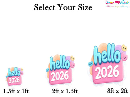 New Year Party Cutout