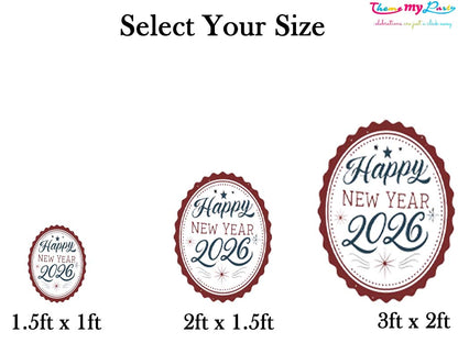 New Year Party Cutout