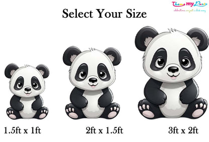 Panda Theme Birthday Party Cutout