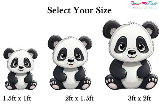 Panda Theme Birthday Party Cutout