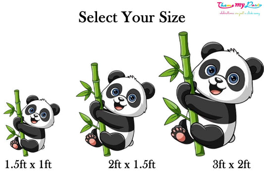 Panda Theme Birthday Party Cutout