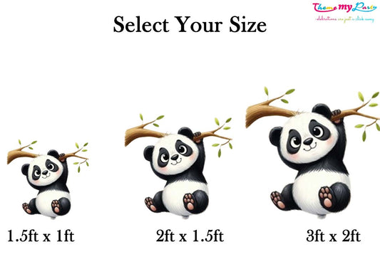 Panda Theme Birthday Party Cutout