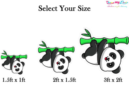 Panda Theme Birthday Party Cutout