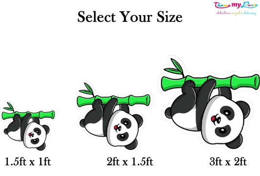 Panda Theme Birthday Party Cutout