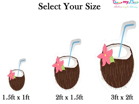 Pool Party Theme Birthday Party Cutout