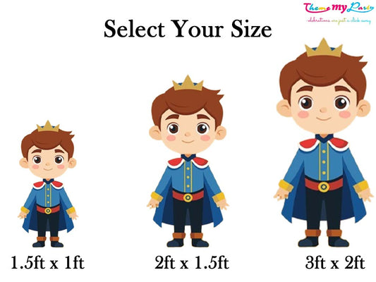 Prince Theme Birthday Party Cutout