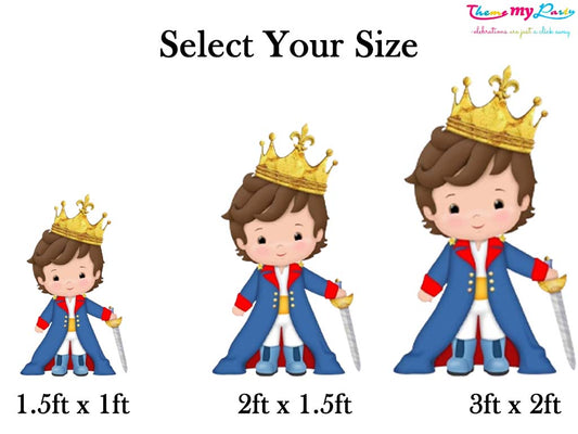 Prince Theme Birthday Party Cutout