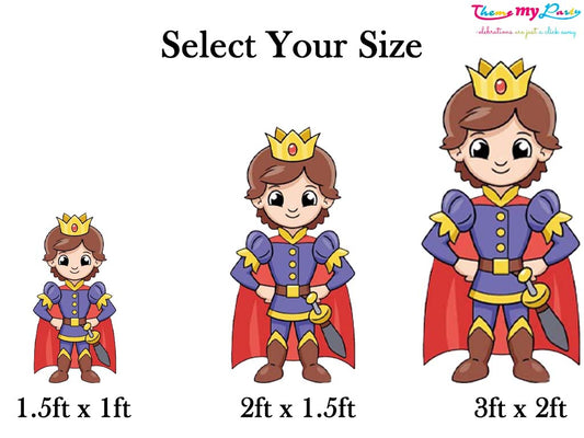Prince Theme Birthday Party Cutout