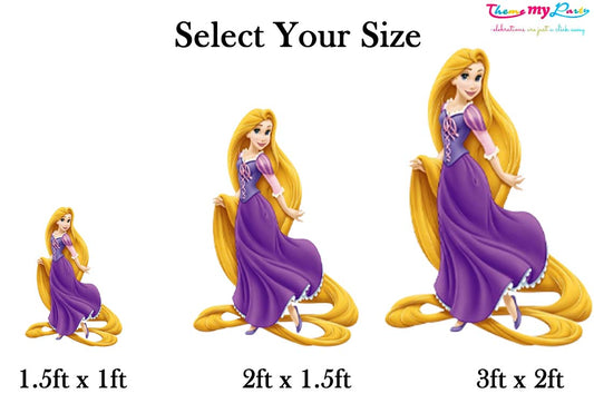 Princess Theme Birthday Party Cutout