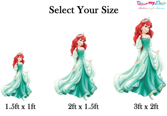 Princess Theme Birthday Party Cutout