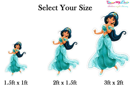 Princess Theme Birthday Party Cutout