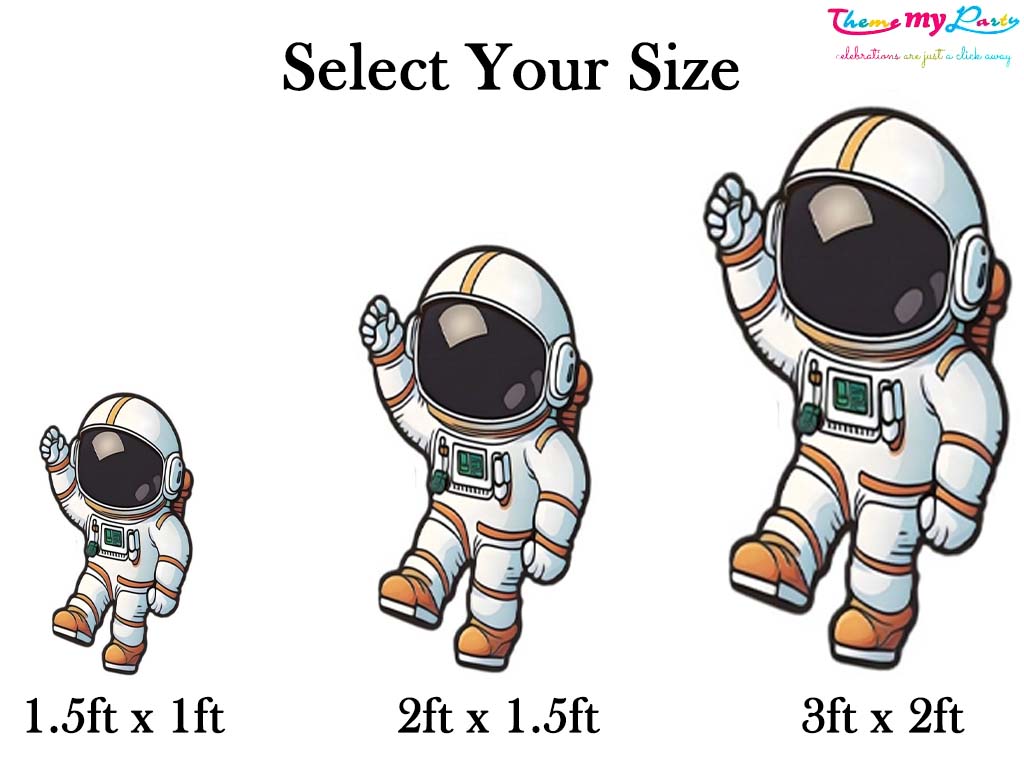 Space Theme Birthday Party Cutout