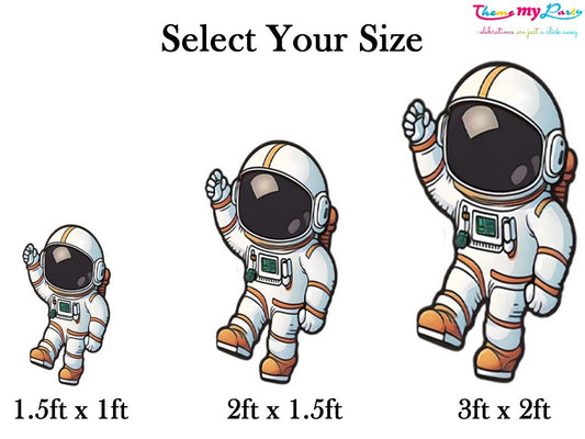 Space Theme Birthday Party Cutout