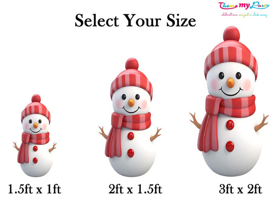 Winter Wonderland Theme Birthday Party Cutout