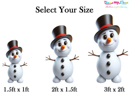 Winter Wonderland Theme Birthday Party Cutout