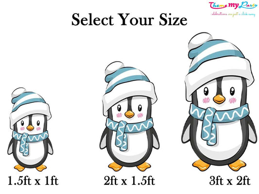 Winter Wonderland Theme Birthday Party Cutout