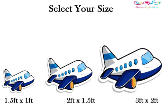 Airplane Theme Birthday Party Cutout