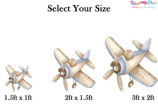 Airplane Theme Birthday Party Cutout