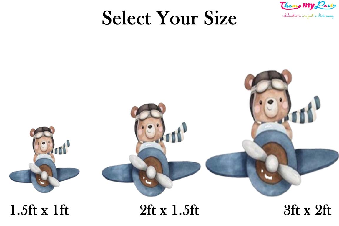 Airplane Theme Birthday Party Cutout