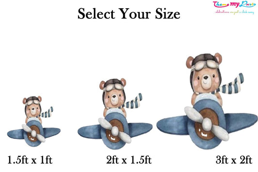 Airplane Theme Birthday Party Cutout