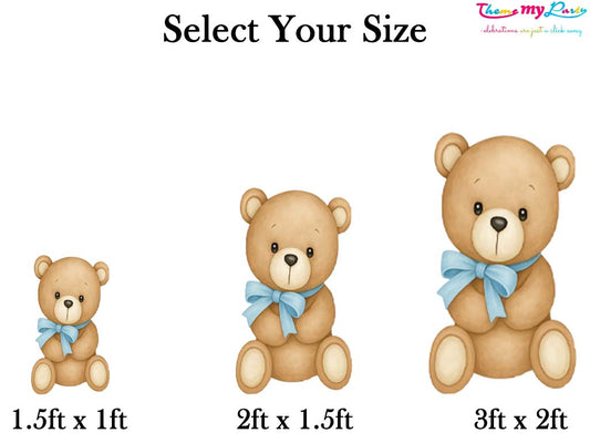 We Can Bearly Wait Baby Shower Party Cutout