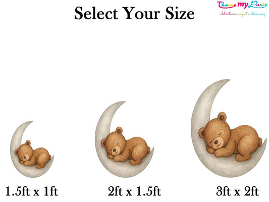 We Can Bearly Wait Baby Shower Party Cutout