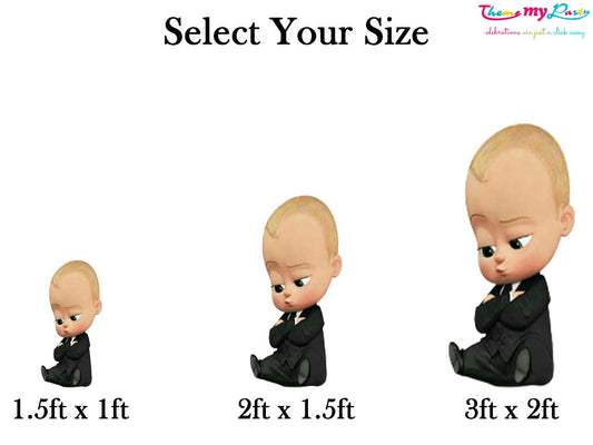 Boss Baby Theme Birthday Party Cutout