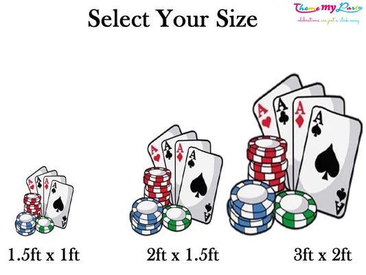 Casino Party Cutout