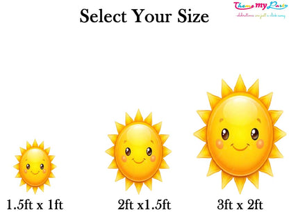 First Trip Around The Sun Theme Birthday Party Cutout