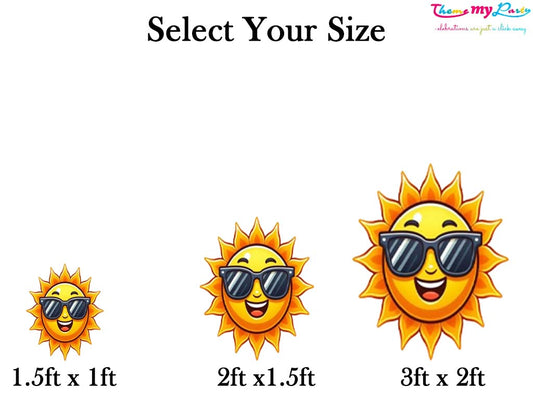 First Trip Around The Sun Theme Birthday Party Cutout
