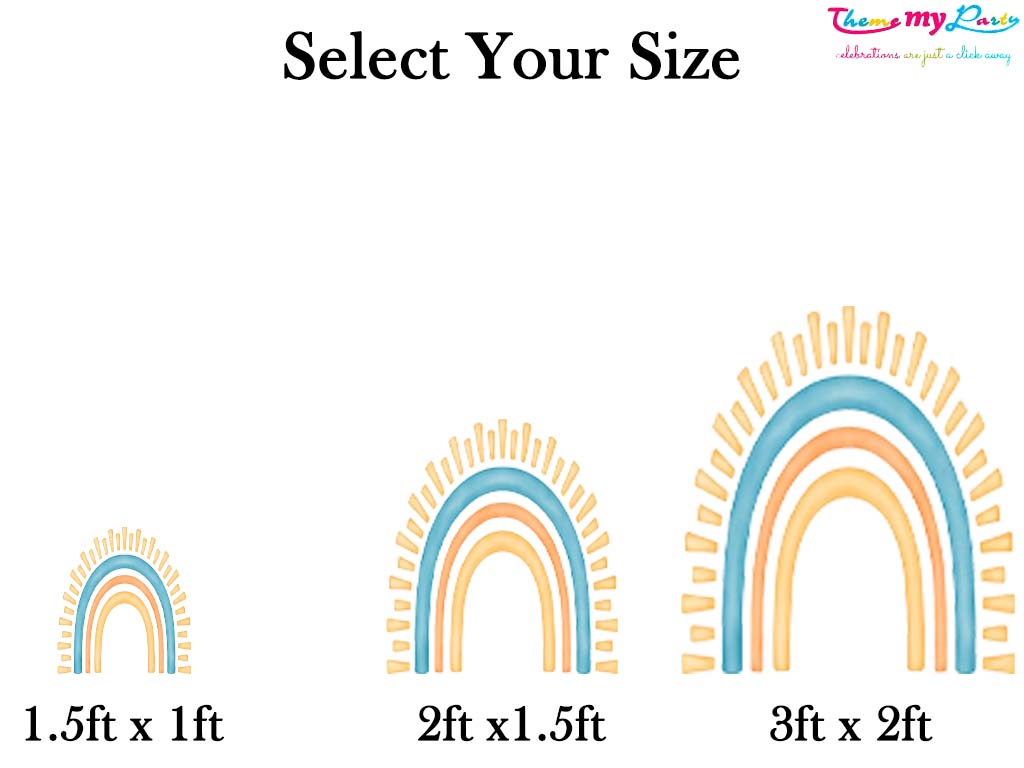 First Trip Around The Sun Theme Birthday Party Cutout