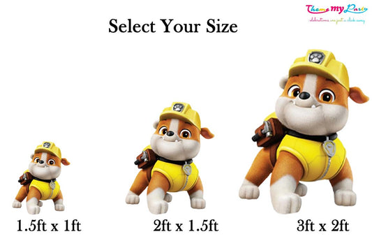 Paw Patrol Theme Birthday Party Cutout