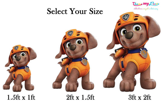 Paw Patrol Theme Birthday Party Cutout