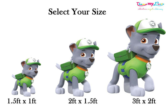 Paw Patrol Theme Birthday Party Cutout
