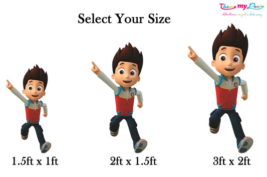 Paw Patrol Theme Birthday Party Cutout