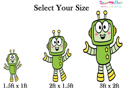 Robot Birthday Theme Birthday Party Cutout