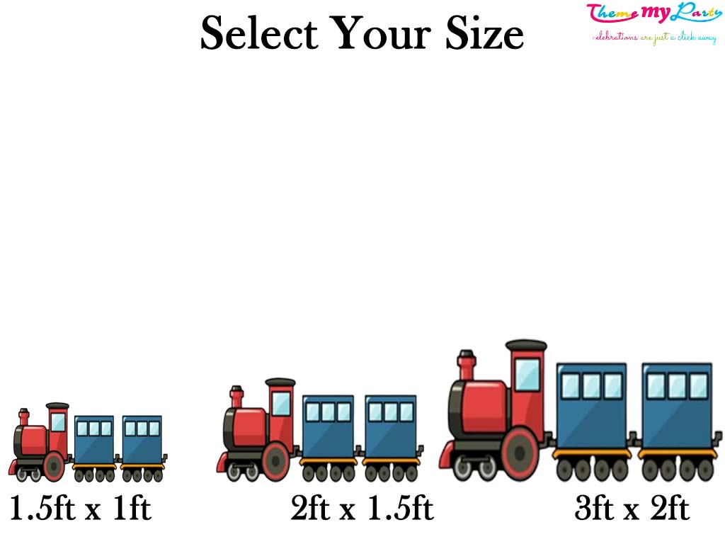 Transport Theme Birthday Party Cutout