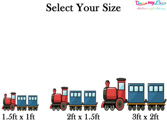Transport Theme Birthday Party Cutout