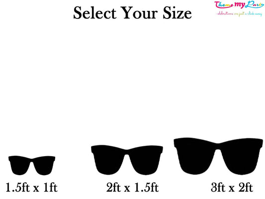 Two Cool Theme Birthday Party Cutout