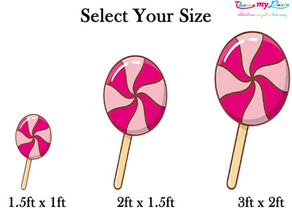 Candyland Birthday Theme Birthday Party Cutout
