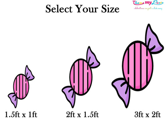 Candyland Birthday Theme Birthday Party Cutout