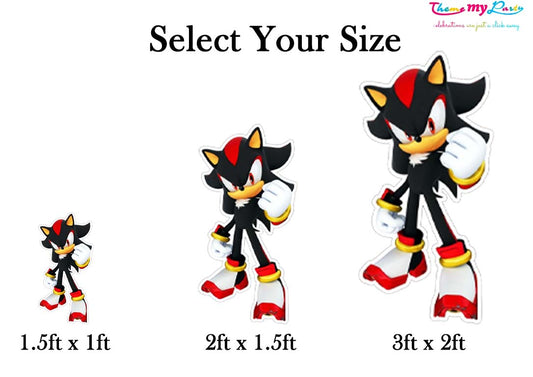 Sonic Theme Birthday Party Cutout