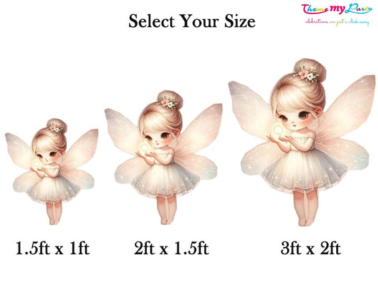 Butterflies & Fairies Theme Birthday Party Cutout