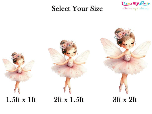 Butterflies & Fairies Theme Birthday Party Cutout