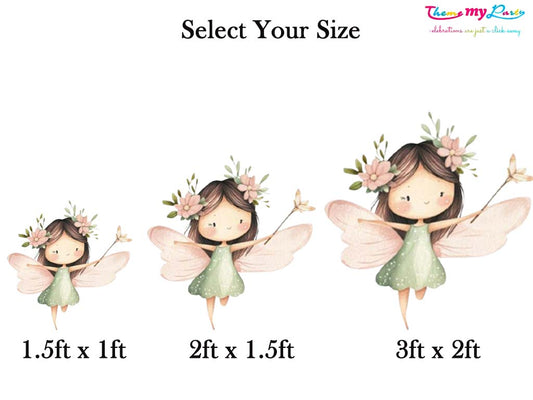 Butterflies & Fairies Theme Birthday Party Cutout