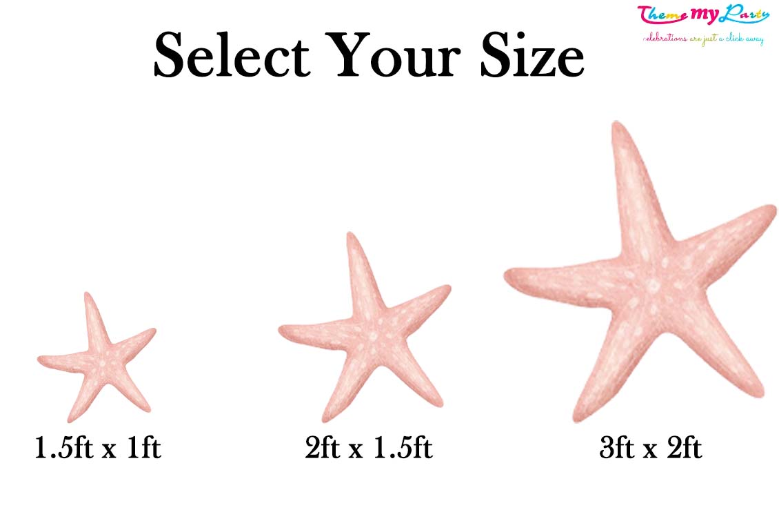 Mermaid Theme Birthday Party Cutout