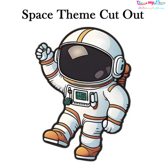 Space Theme Birthday Party Cutout