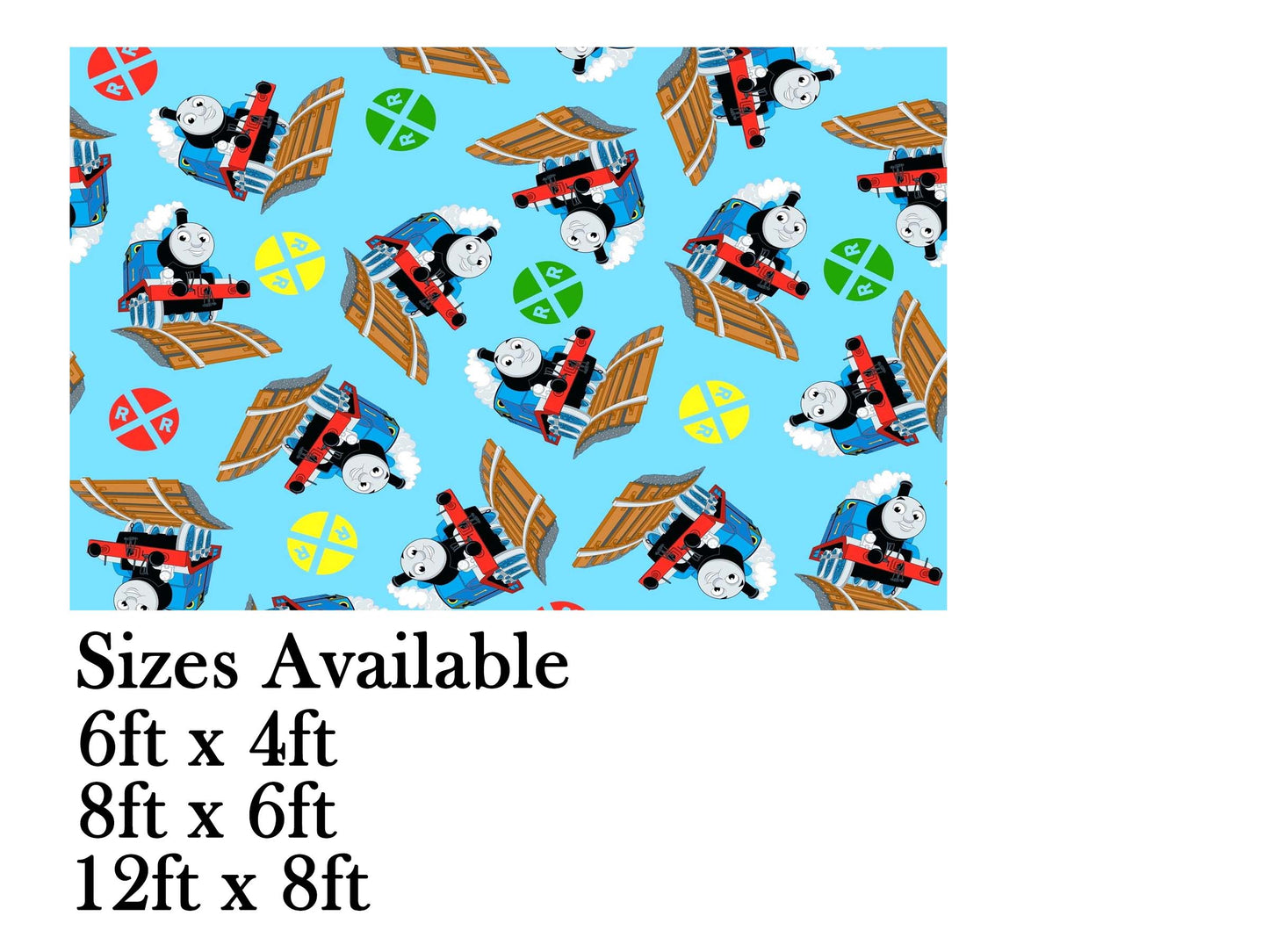 Thomas & His Friends Theme Birthday Cake Table Cover