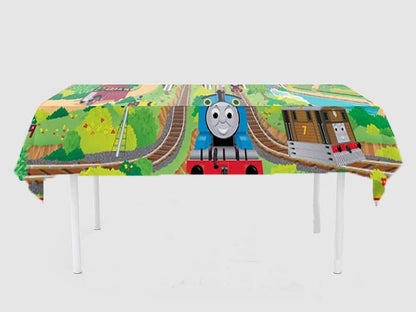 Thomas & His Friends Theme Birthday Cake Table Cover